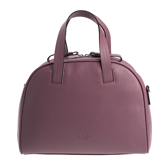 Женская сумка Dr. Koffer из натуральной кожи розовая