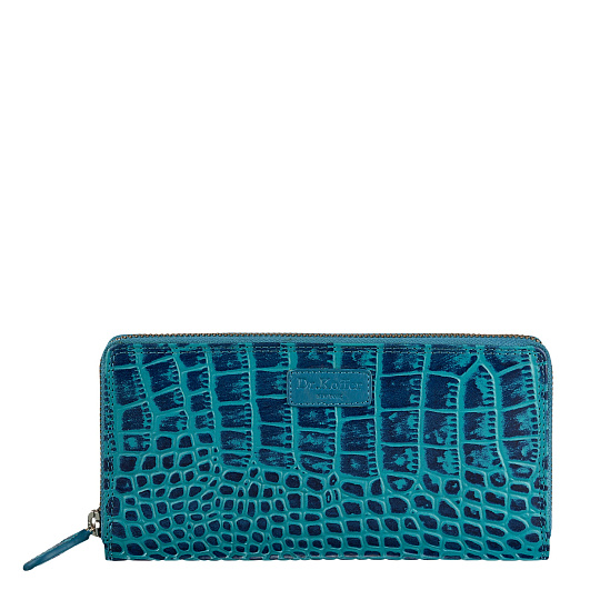 Портмоне Dr.Koffer из натуральной кожи синее