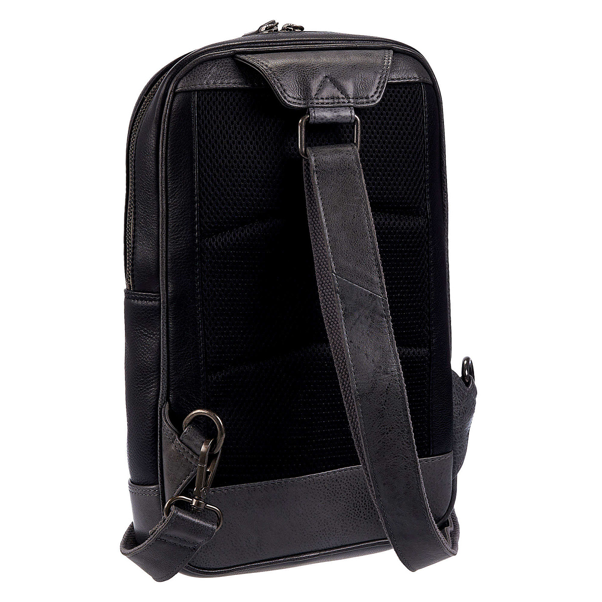 Рюкзак Dr.Koffer из натуральной кожи черный