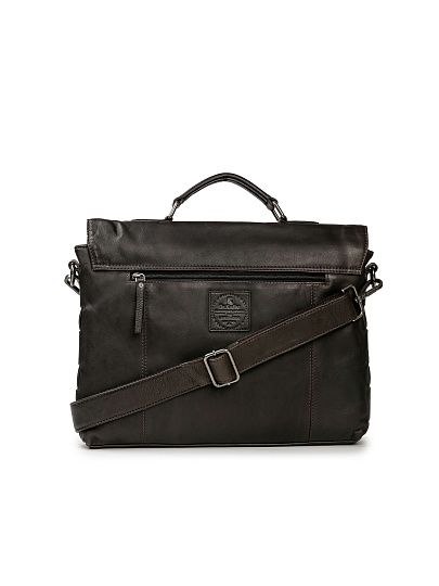 Портфель Dr.Koffer из натуральной кожи коричневый