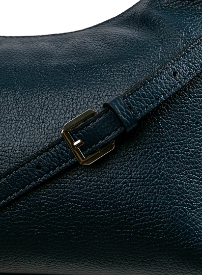 Женская сумка Dr.Koffer из натуральной кожи синяя