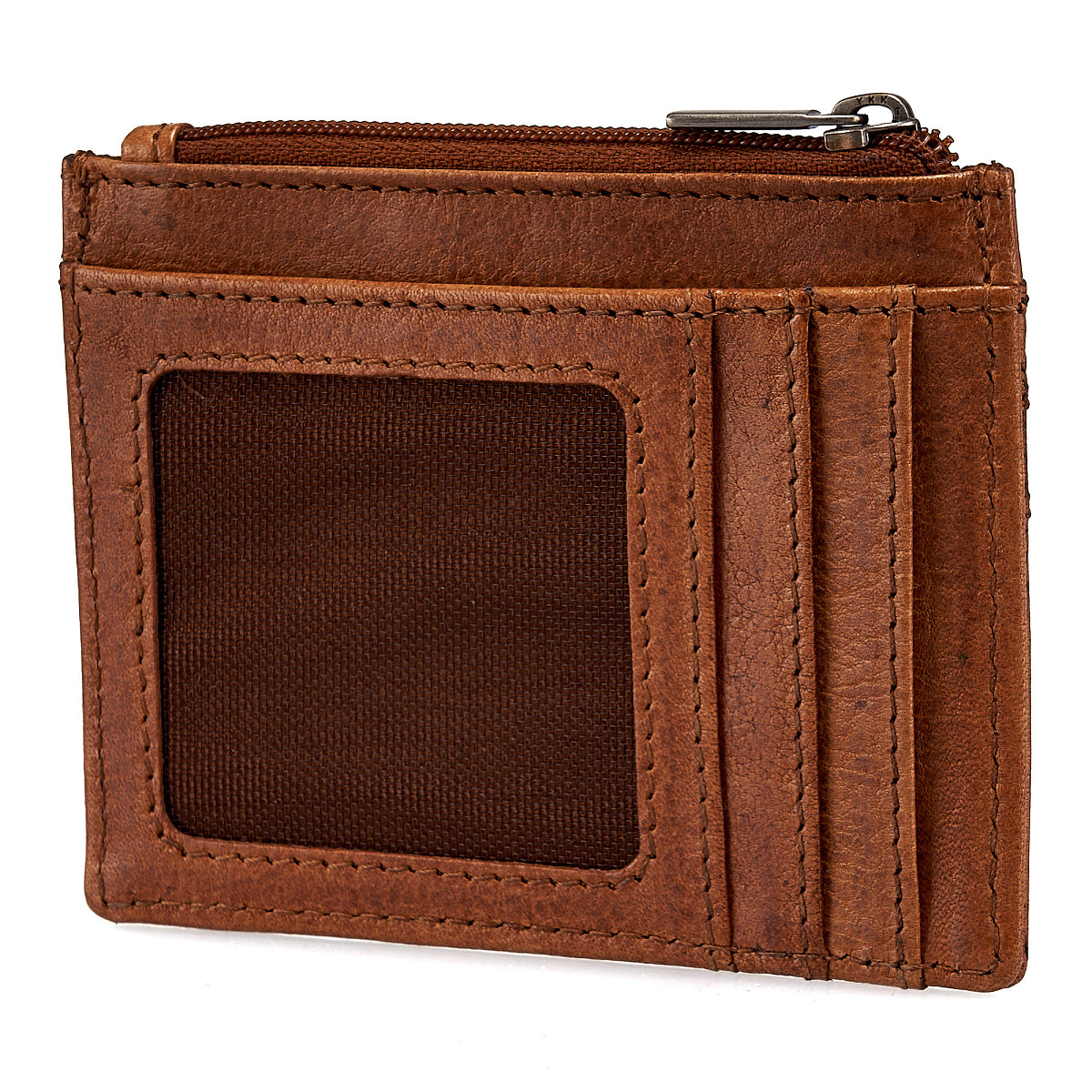Кредитница Dr.Koffer из натуральной кожи коричневая
