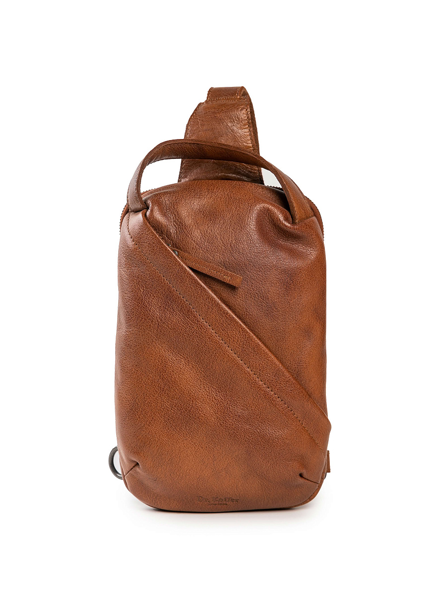 Рюкзак Dr.Koffer из натуральной кожи коричневый