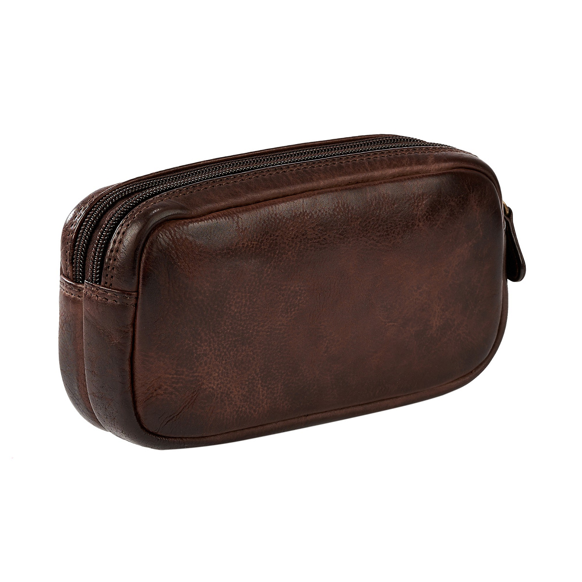 Несессер Dr.Koffer из натуральной кожи коричневый