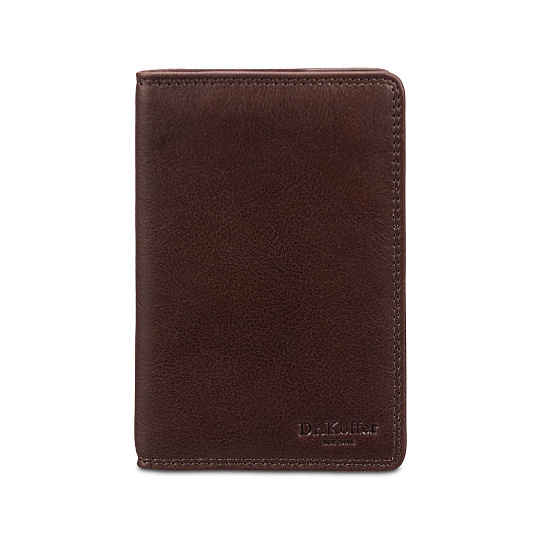 Обложка для паспорта Dr. Koffer из натуральной кожи