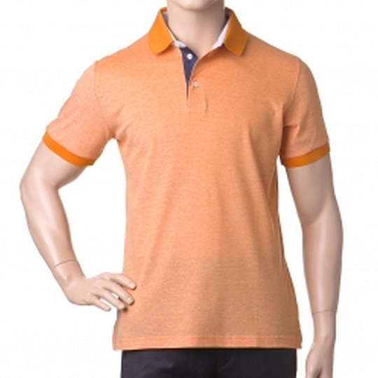 Др.Коффер 1316 оранжевый рубашка поло