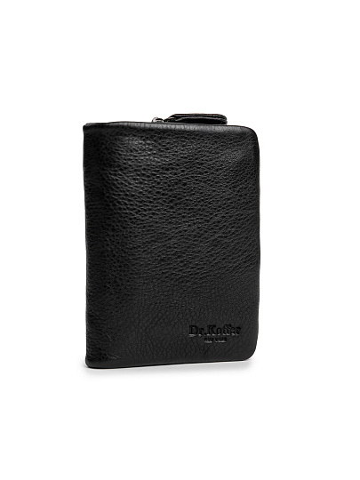 Портмоне Dr.Koffer из натуральной кожи черное