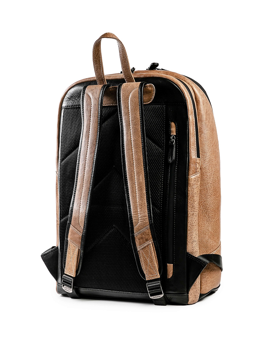 Рюкзак Dr.Koffer из натуральной кожи зеленый