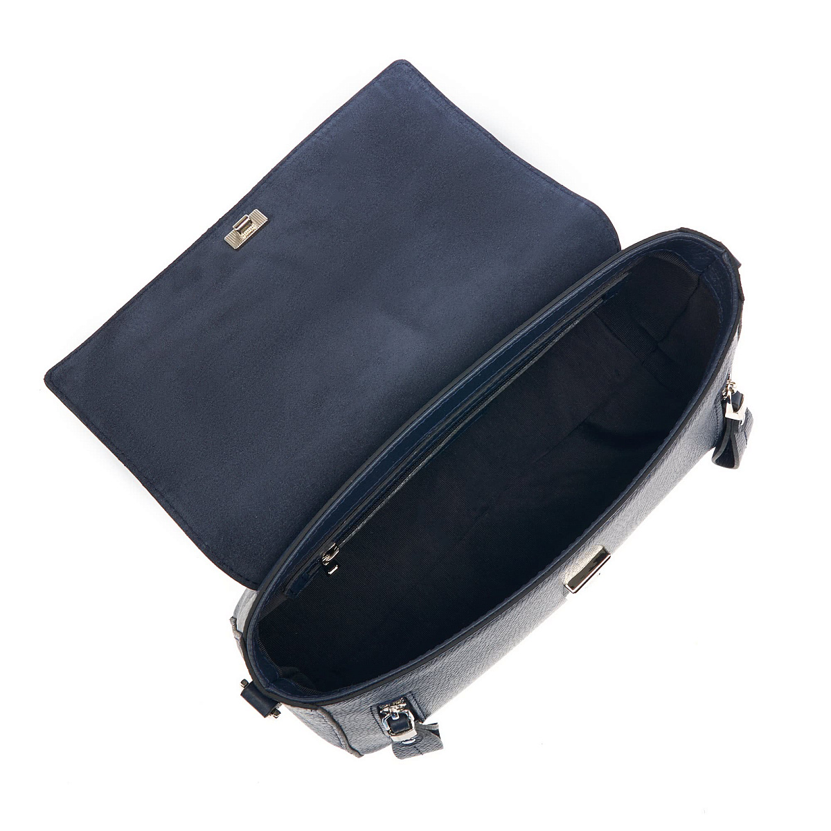 Женская сумка Dr. Koffer из натуральной кожи синяя