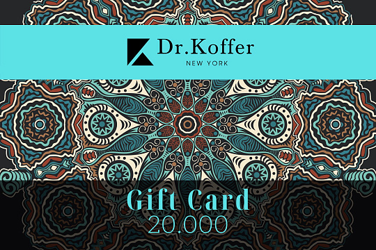 Электронная подарочная карта для koffer.ru 20 000 руб