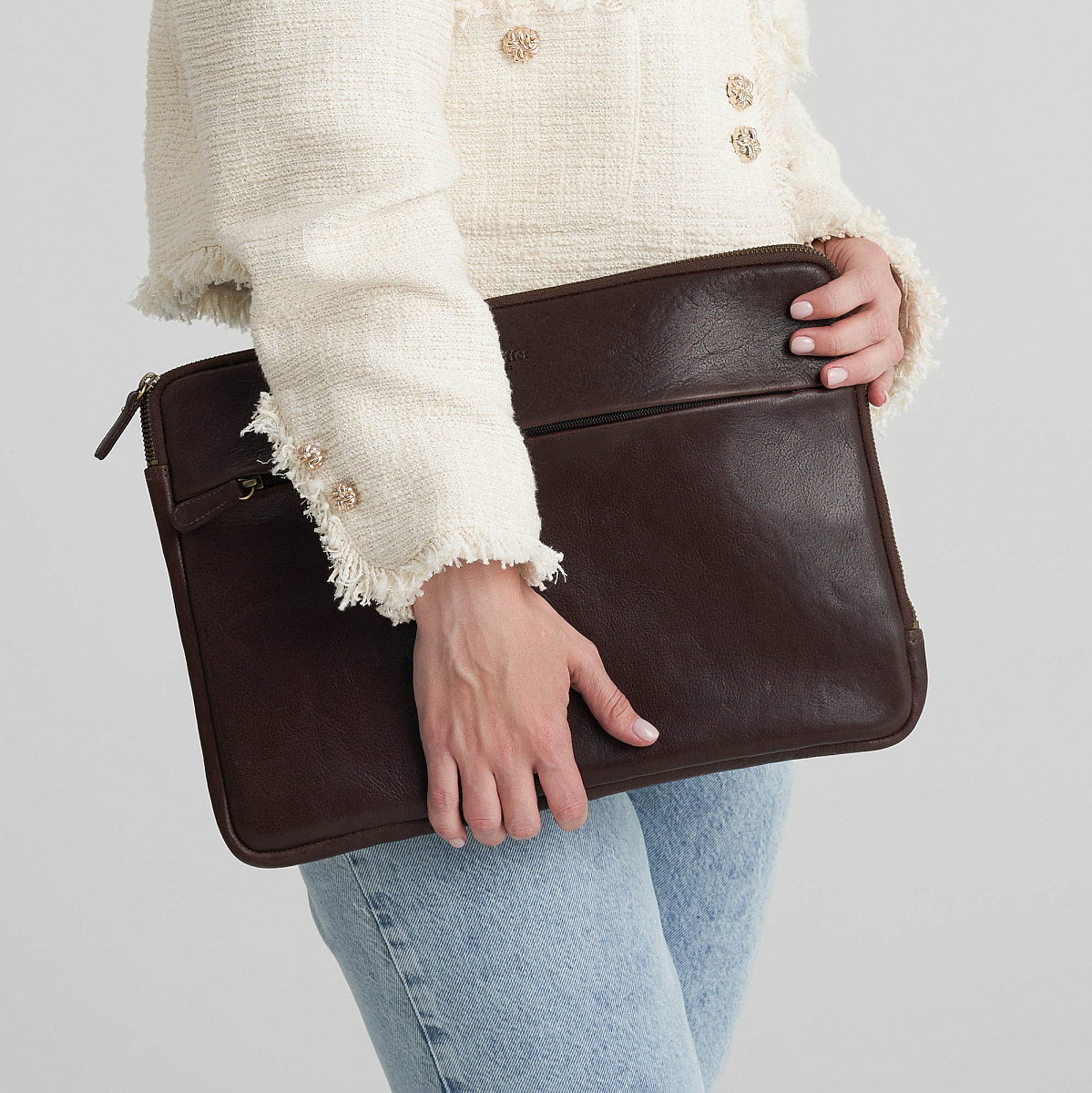 Папка для документов Dr. Koffer из натуральной кожи