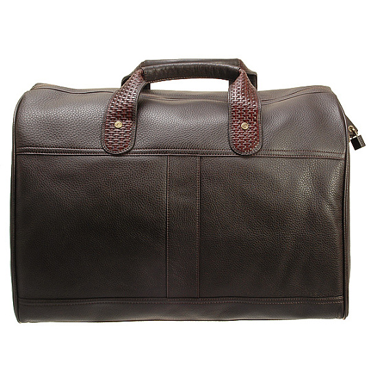 Дорожная сумка с декорированными накладными карманами Dr.Koffer P402215-82-09