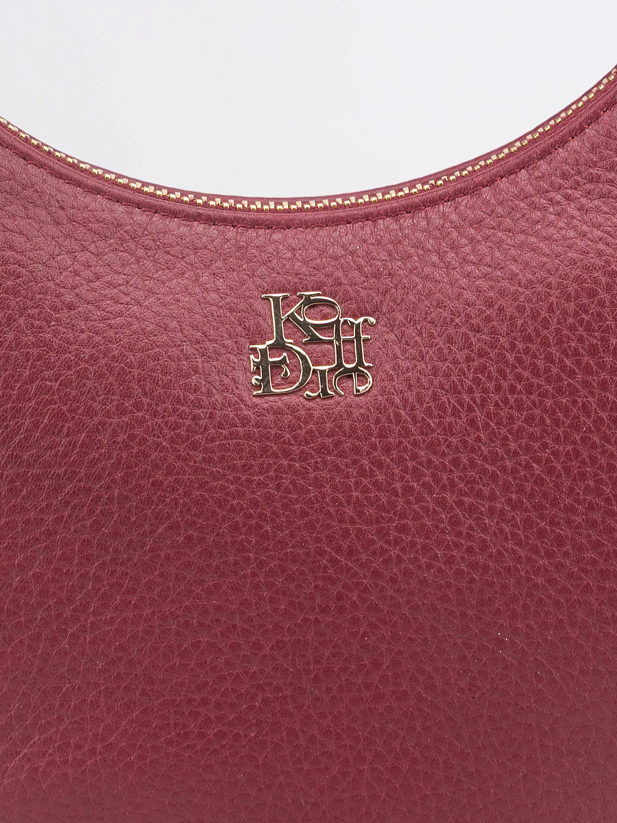 Женская сумка Dr. Koffer из натуральной кожи бордовая