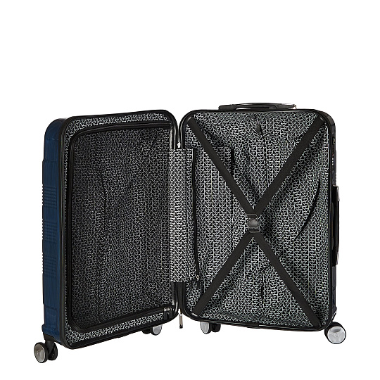 Чемодан на колесах S Dr.Koffer АБС (abs) пластик синий