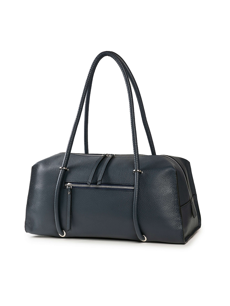 Женская сумка Dr. Koffer из натуральной кожи синяя