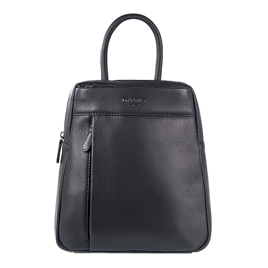 Рюкзак Dr.Koffer из натуральной кожи черный