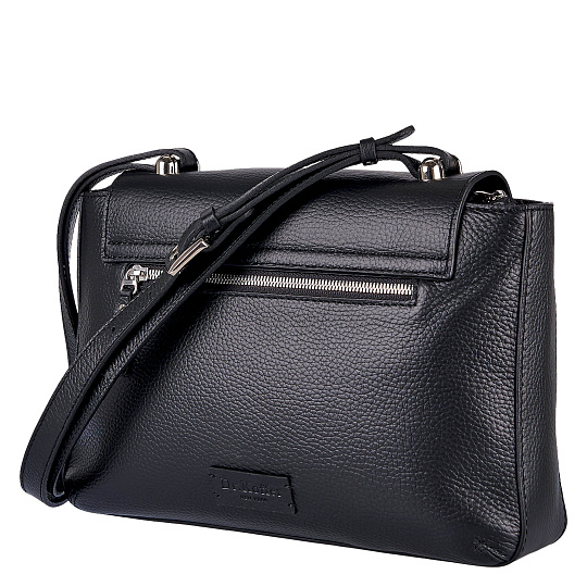 Женская сумка Dr. Koffer из натуральной кожи черная