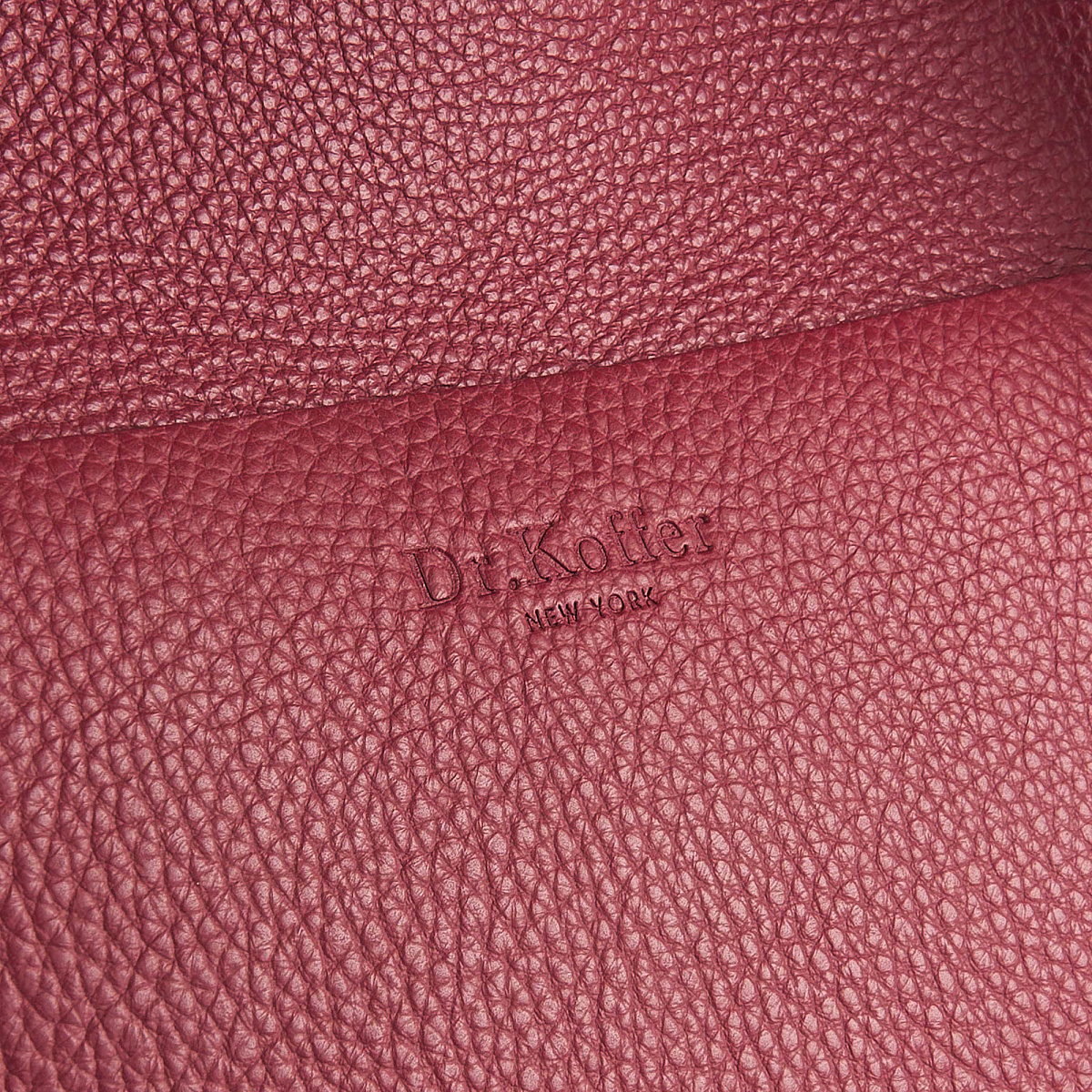 Женская сумка Dr. Koffer из натуральной кожи красная