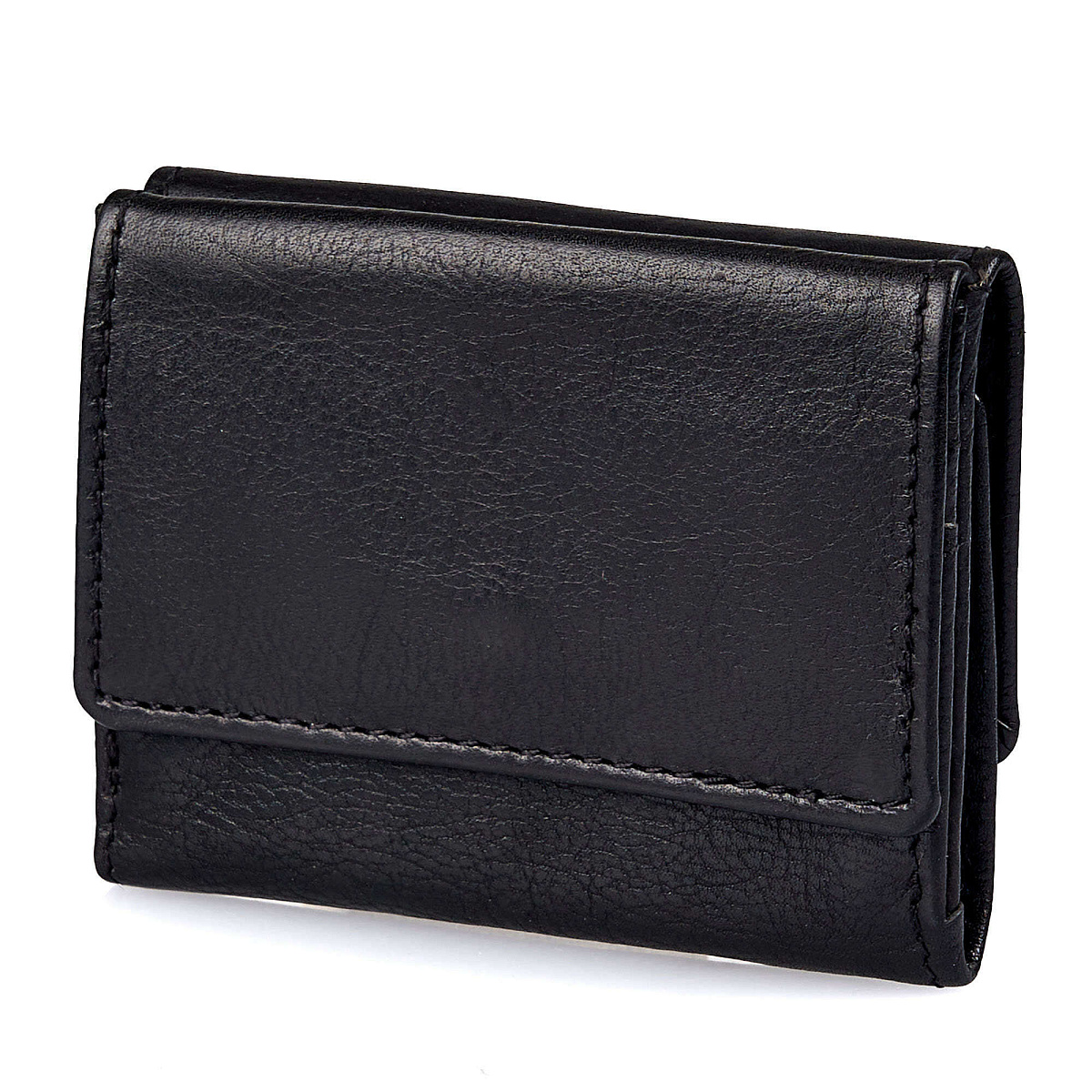 Портмоне Dr.Koffer из натуральной кожи черное