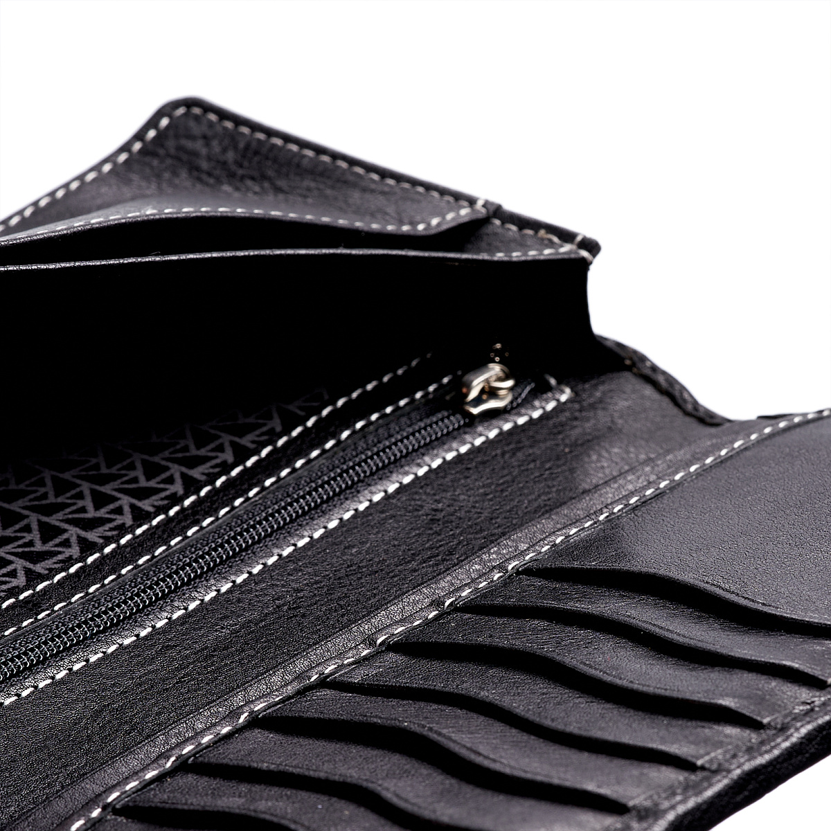 Портмоне Dr.Koffer из натуральной кожи черное