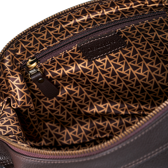 Несессер Dr.Koffer из натуральной кожи коричневый