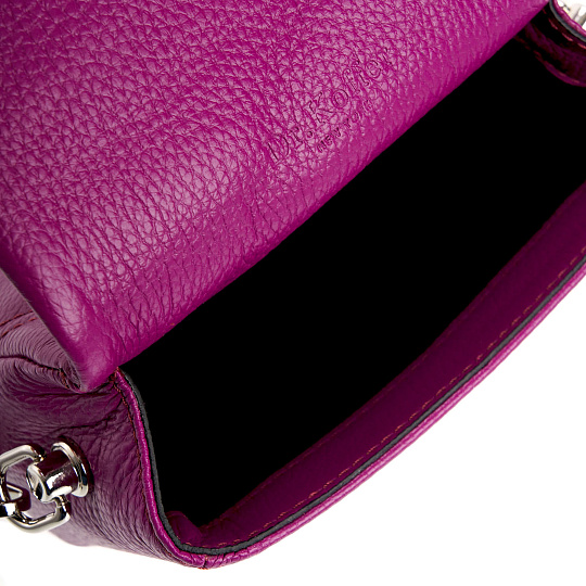 Женская сумка Dr. Koffer из натуральной кожи розовая