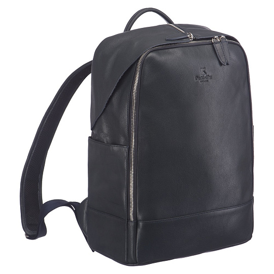 Рюкзак Dr.Koffer из натуральной кожи синий