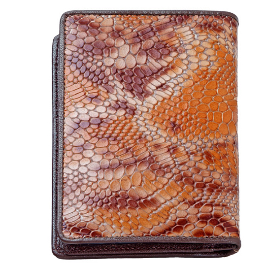 Обложка для паспорта/автодок из натуральной кожи Dr. Koffer