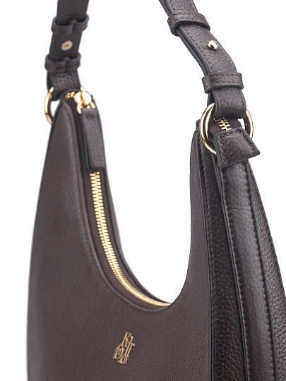 Женская сумка Dr. Koffer из натуральной кожи коричневая