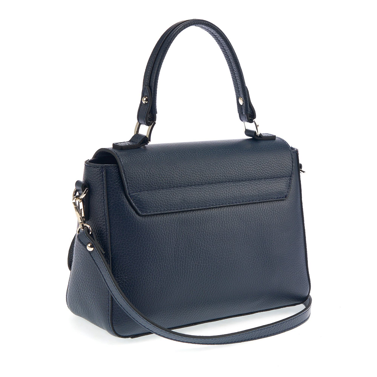 Женская сумка Dr. Koffer из натуральной кожи синяя