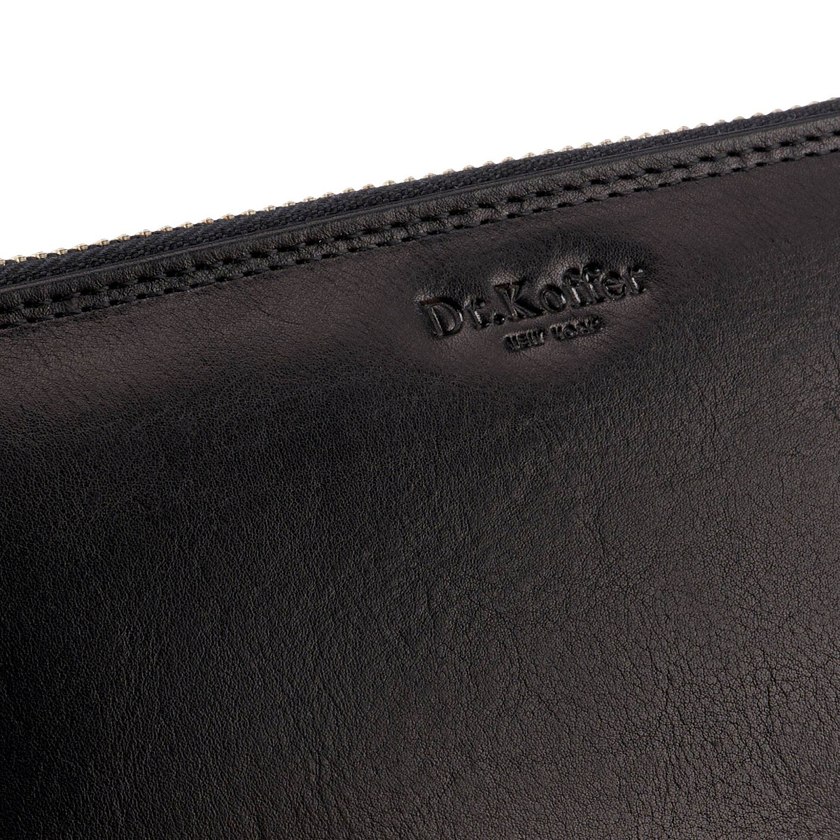 Портмоне Dr.Koffer из натуральной кожи черное