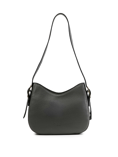 Женская сумка Dr.Koffer из натуральной кожи серая