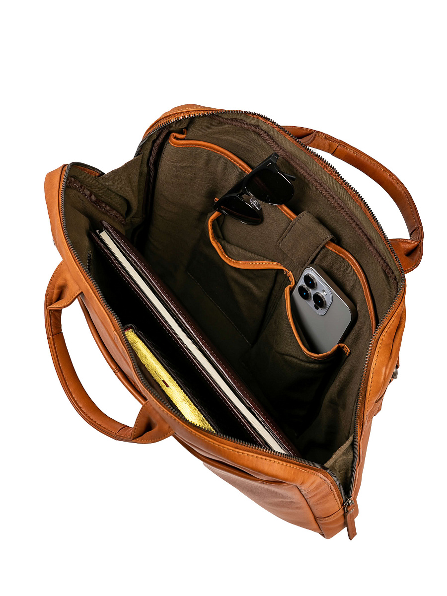 Сумка для документов Dr.Koffer из натуральной кожи