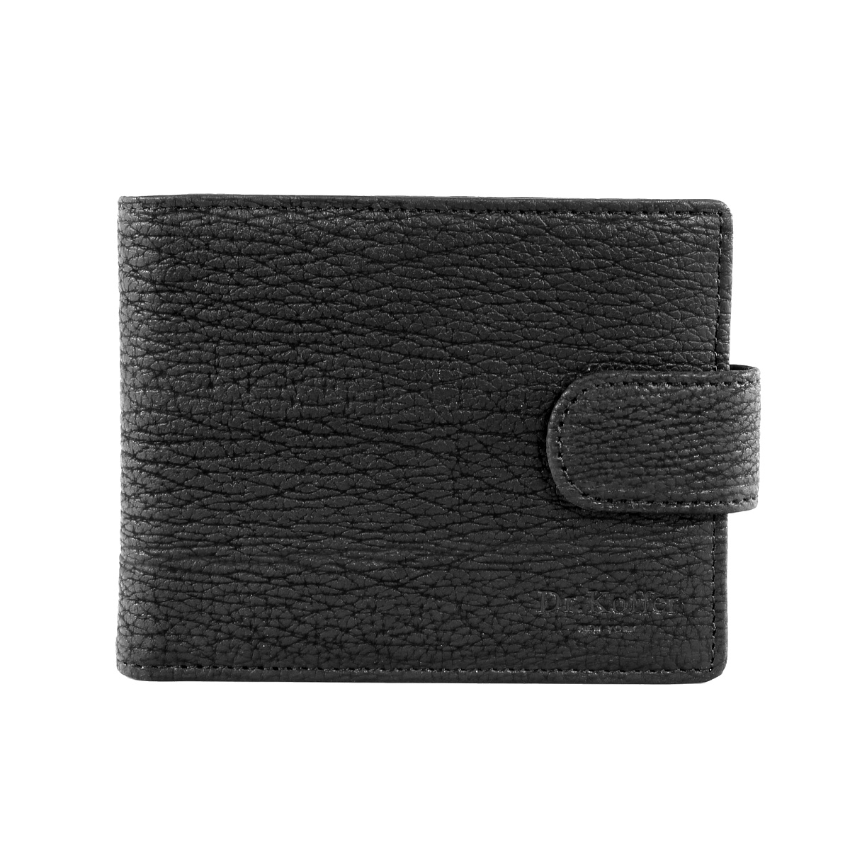 Портмоне Dr.Koffer из натуральной кожи черное