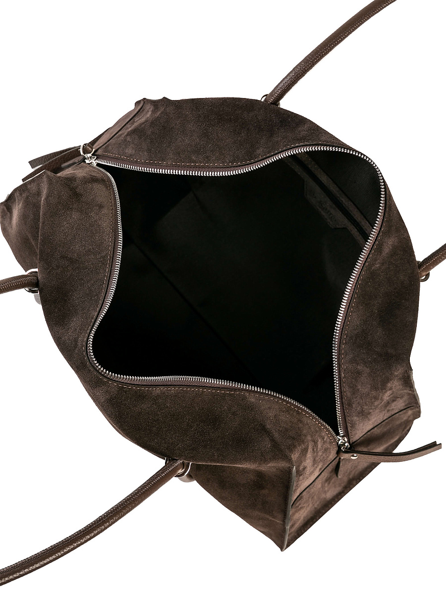 Женская сумка Dr. Koffer из натуральной кожи коричневая