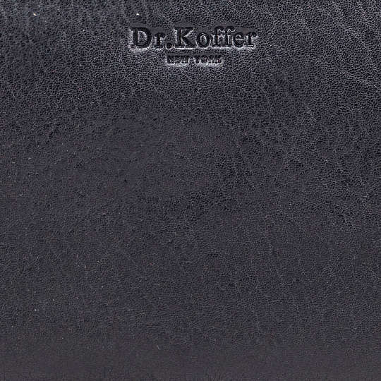 Портмоне Dr.Koffer из натуральной кожи черное