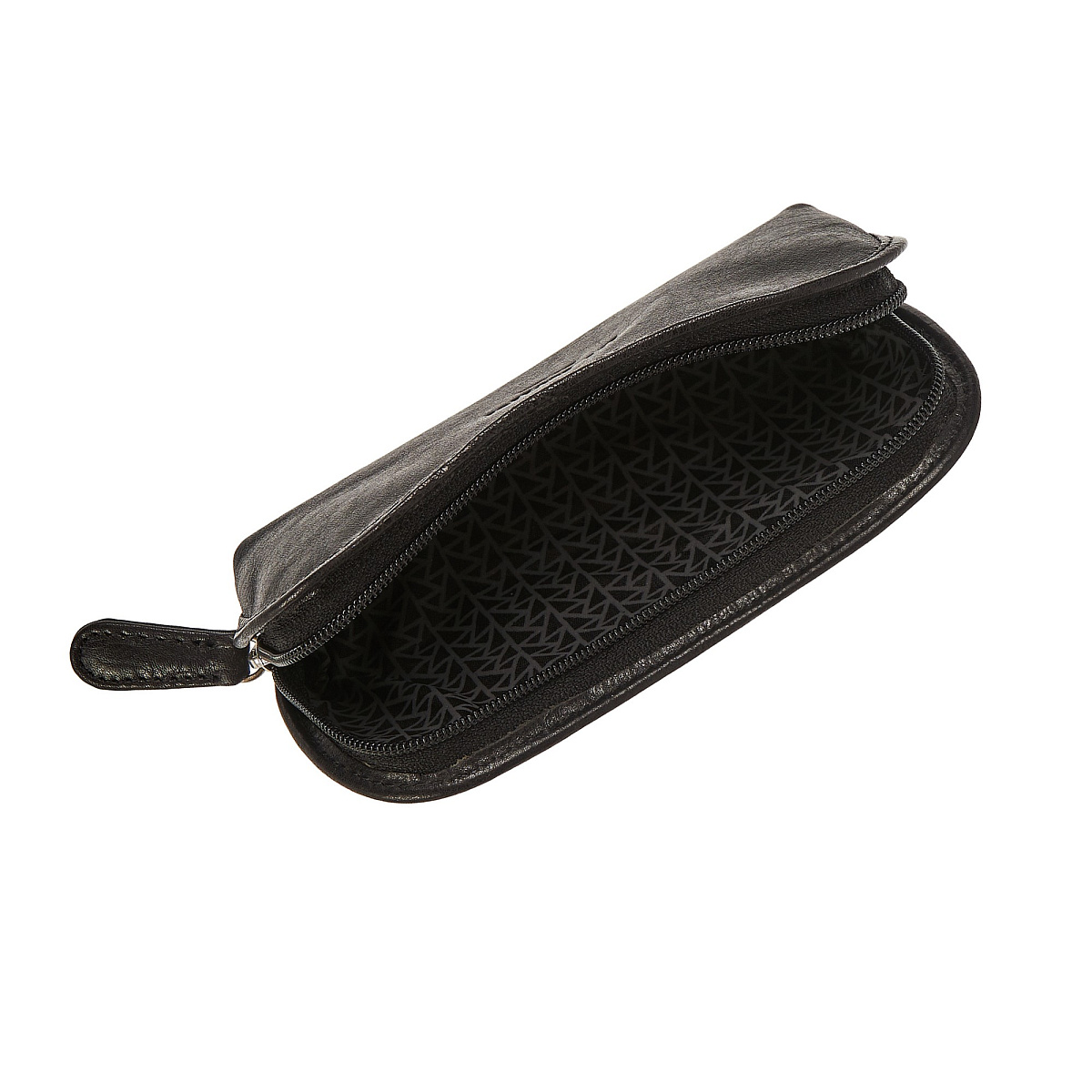 Очечник Dr.Koffer из натуральной кожи чёрный