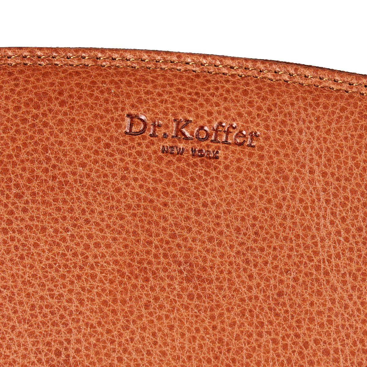 Портмоне Dr.Koffer из натуральной кожи светло-коричневое