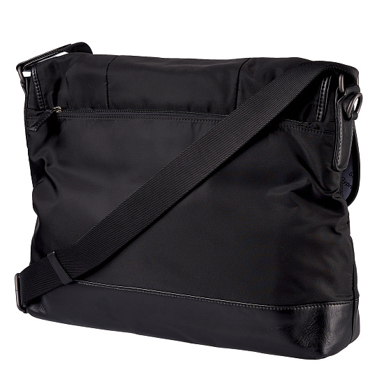 Сумка через плечо Dr.Koffer из нейлона и натуральной кожи