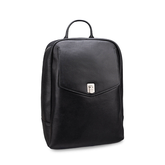 Рюкзак Dr.Koffer из натуральной кожи черный