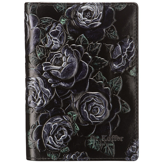 Обложка для паспорта/автодок из натуральной кожи Dr. Koffer