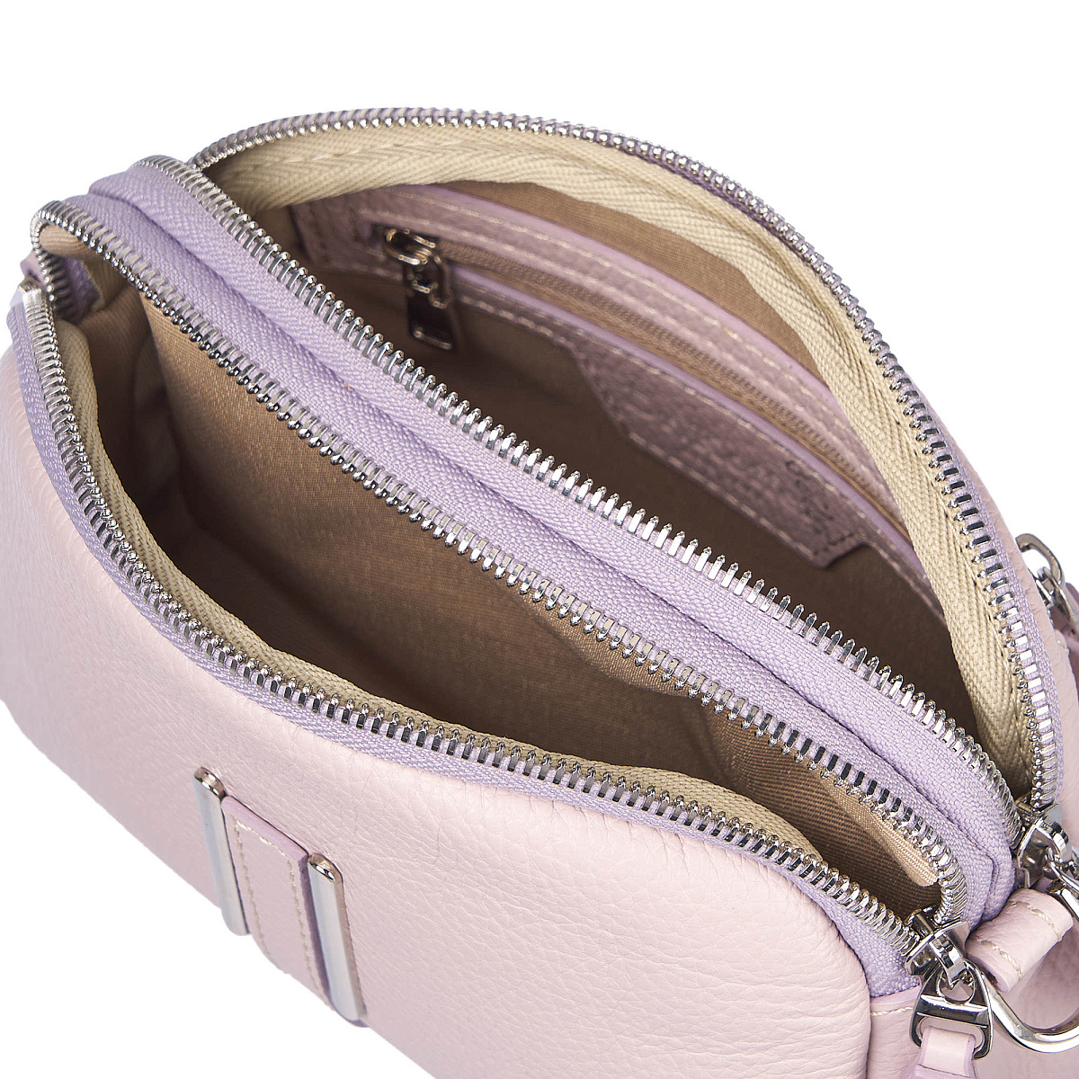 Женская сумка Dr. Koffer из натуральной кожи розовая