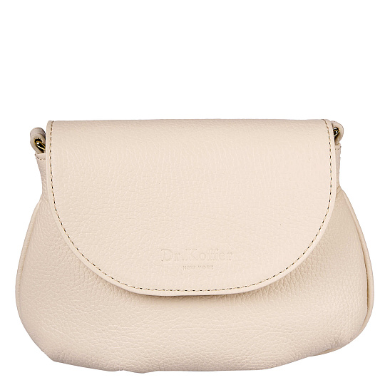 Женская сумка Dr. Koffer из натуральной кожи белая