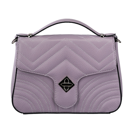 Женская сумка Dr. Koffer из натуральной кожи фиолетовая