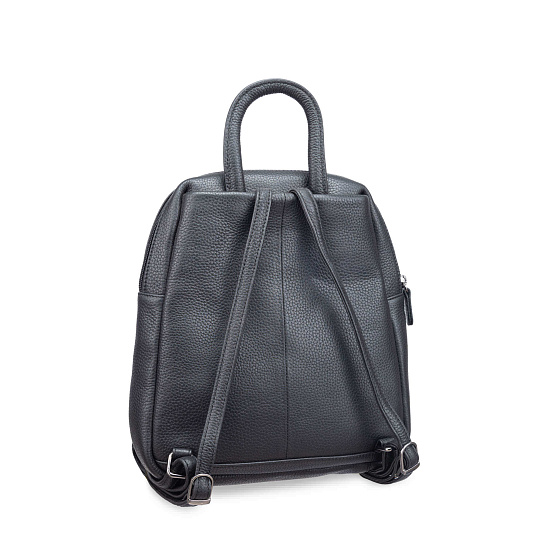 Рюкзак Dr.Koffer из натуральной кожи черный