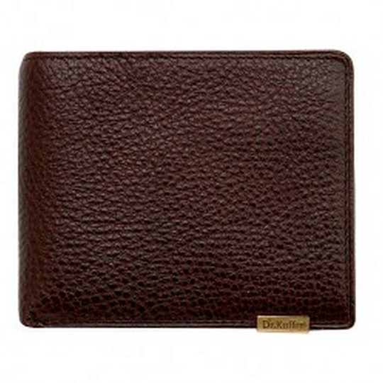 Портмоне Dr.Koffer из натуральной кожи коричневое