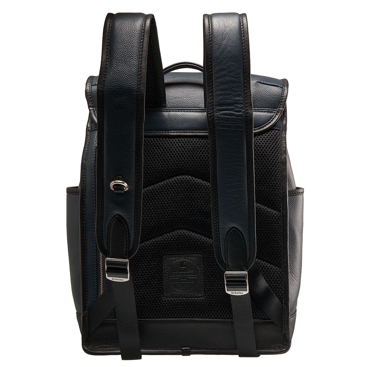 Рюкзак Dr.Koffer из натуральной кожи синий