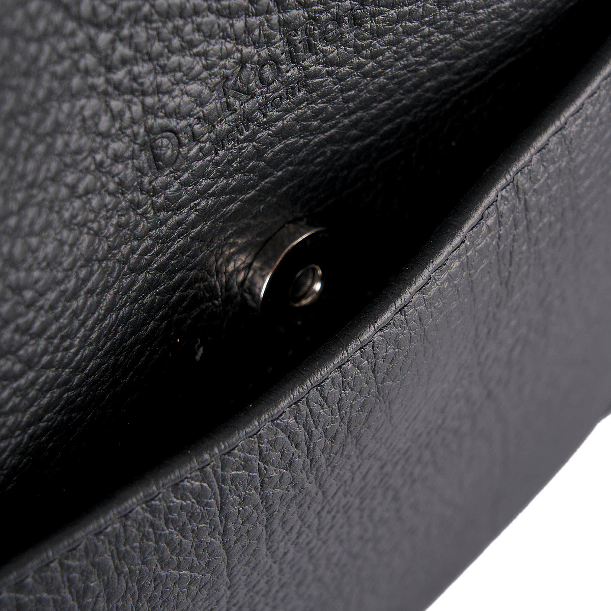 Сумка дорожная Dr.Koffer из натуральной кожи черная