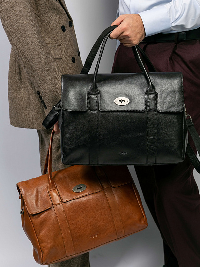 Сумка для документов Dr.Koffer из натуральной кожи