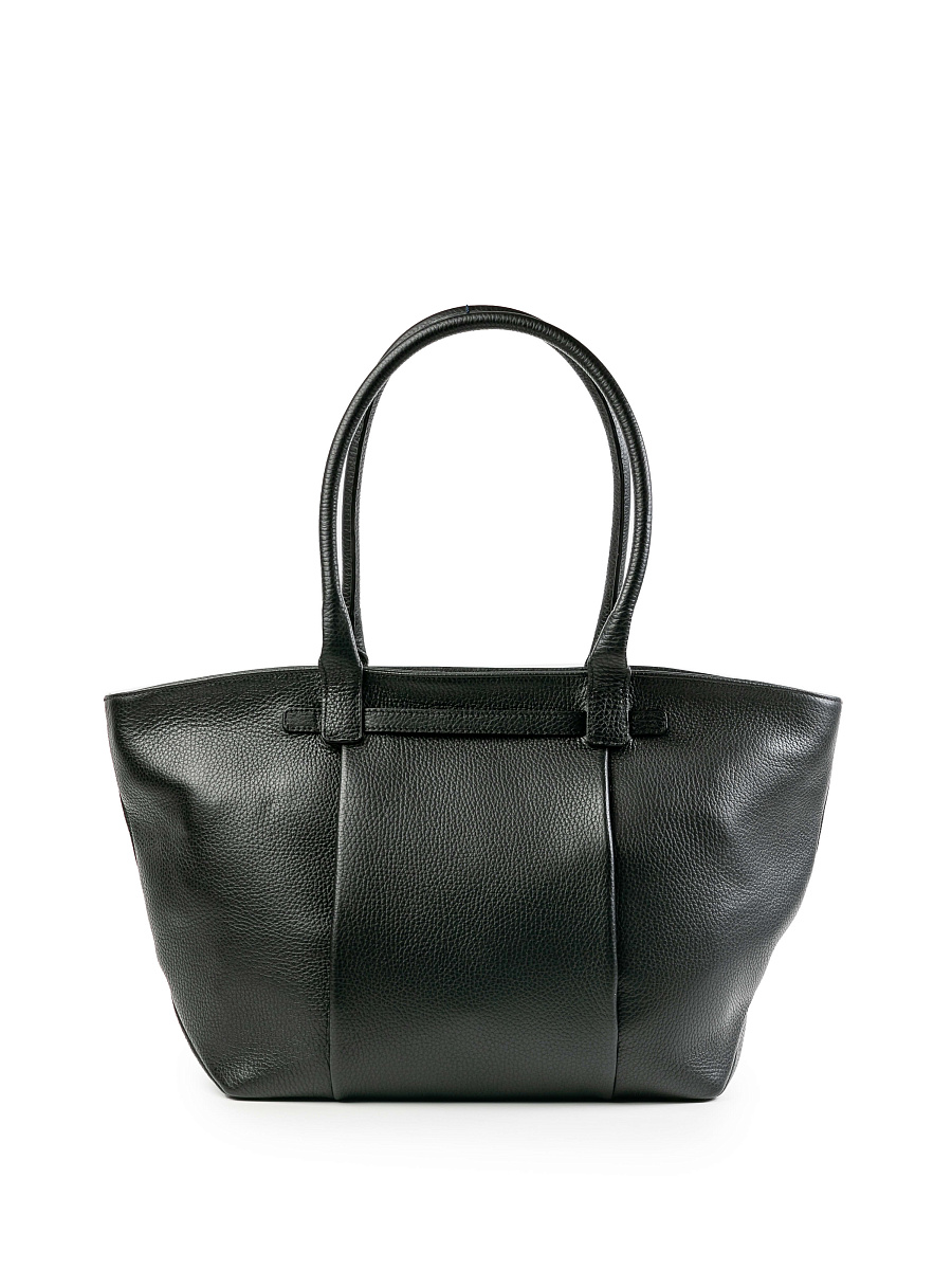 Женская сумка Dr.Koffer из натуральной кожи черная